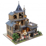 Casetta in miniatura 'Casa dei sogni' con illuminazione LED - 2KIDS TOYS