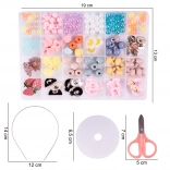 Set di perline per creare braccialetti 240 pz