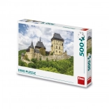 Puzzle Dino castello di Karlštejn 500 pezzi