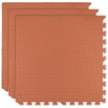 Tappetino in schiuma HUMBI 180 × 60, grandi puzzle impermeabili, sicuro, 3 pz, arancione