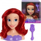 Testa per acconciature DISNEY Principessa Ariel – La Sirenetta con spazzola