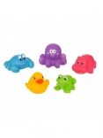 Giocattolo da bagno Akuku animaletti piccoli, set 5 pezzi