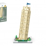Set di costruzione KOCO Torre Pendente di Pisa mini, plastica, 548 pezzi