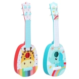Chitarra per bambini con motivo di animali africani