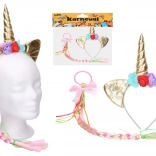 Cerchietto di Carnevale con Unicorno