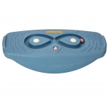 tavola di equilibrio blu per bambini con labirinto e palline