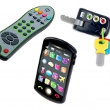 Set Trio Tech Too – chiavi, telecomando TV e smartphone per bambini