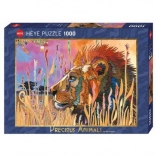 Puzzle HEYE 1000 pezzi – re degli animali