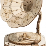 ROBOTIME Rolife Puzzle in legno 3D Grammofono