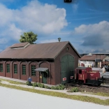 Deposito Locomotive Burgstein Piko Hobby