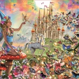 Educa puzzle Fata e farfalle 500 pezzi