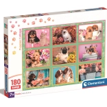 clementoni puzzle cuccioli 180 pezzi