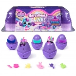 Hatchimals cartone Arcobaleno Neon – incubatrice neon con 5 ovetti e personaggini
