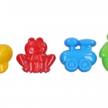 Set di formine per sabbia 10 cm – 4 pz