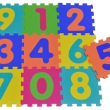 Puzzle in schiuma con numeri per bambini