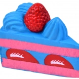 Fetta di torta squishy antistress in schiuma