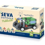 Costruzioni SEVA TRASPORTI Camion in plastica 96 pezzi in scatola 22x15x6 cm