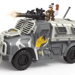 Auto militare con effetti