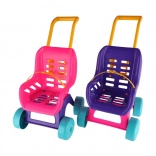 Teddies passeggino per bambole Buggy Sport rosa‑viola