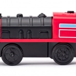 Locomotiva rossa a batteria