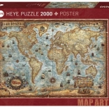 Puzzle HEYE mondo, 2000 pezzi