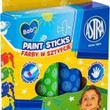 Astra colori a stick per bambini jumbo, 4 pz