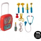 Set medico per bambini con stetoscopio in valigetta trolley