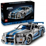 Technic Nissan Skyline GT‑R (R34) dal film FAST & FURIOUS – modello da drift per adulti