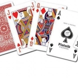 Carte in plastica per poker e bridge in scatolina