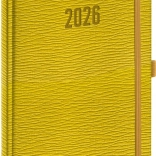 Agenda settimanale Rivoli verde-giallo 2026