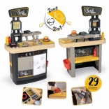 Smoby Food Corner 2in1 bar e cucina per bambini con accessori