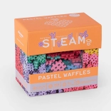 Costruzioni Marioinex Mini Waffle Pastel 300 pezzi