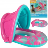Sedile galleggiante circolare per bambini con tettoia rimovibile BESTWAY rosa-blu
