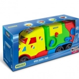 Magic Truck Basic – set per la raccolta rifiuti per bambini con container e bidoni