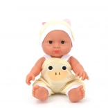 Bambola per bambini con corpo morbido e abiti eco