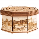 Scatola Labirinto Segreto in Legno