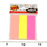 Block notes adesivo 3 colori
