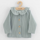 giacchino/cardigan per neonata con bottoni New Baby Laura grigio 56 (0–3 mesi)