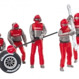 Figurine dei meccanici Carrera – set da 5 pz