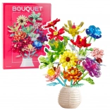 Set di costruzione bouquet di fiori 1001 pezzi