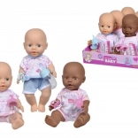 Bambola Neonato - beve e fa pipì 30 cm