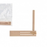 Raganella in legno 13 × 13 cm in sacchetto