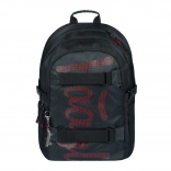 Zaino scolastico Baagl Skate Red 25 l