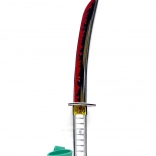 Spada in schiuma rossa Demone – accessorio di carnevale sicuro per bambini