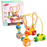 Labirinto motorico in legno per bambini