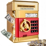 Cassaforte interattiva per denaro con serratura a codice