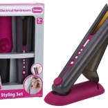 Giocattolo piastra per capelli con supporto, luce e suono