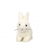 Coniglietto di peluche bianco 15 cm