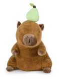 Capibara di peluche con pera 25 cm Daffi