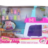 Barca per bambole con accessori